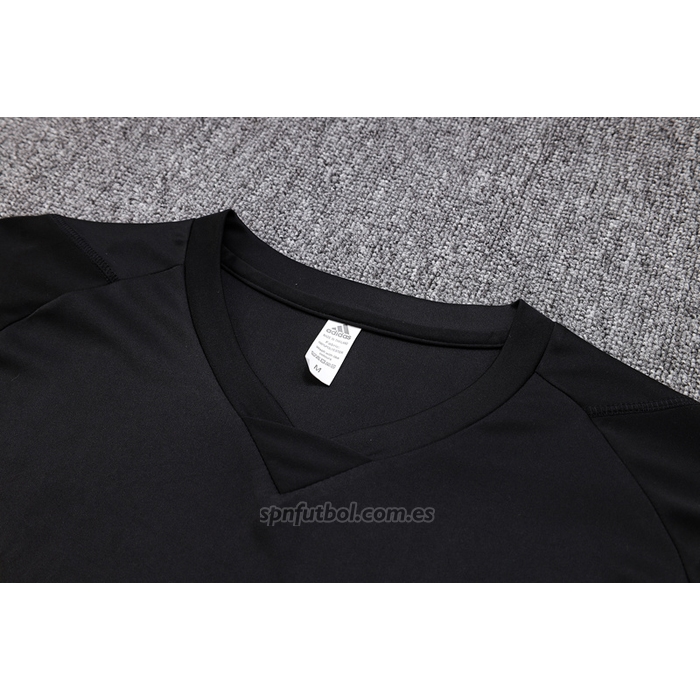 Chandal del Juventus Manga Corta 2023-2024 Negro - Pantalon Corto
